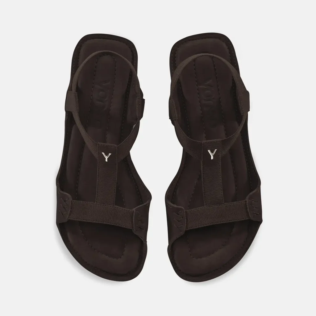 Classy Brown Suede Woman